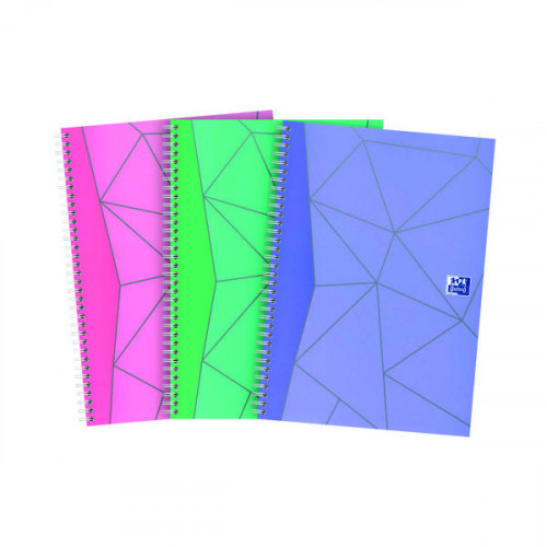 Oxford My Notes Wirebound Notebook 200 Pages A4 (Pack of 3) 400155748