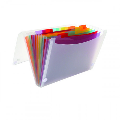 Oxford Expanding File 13 Part A4 Clear 100208980