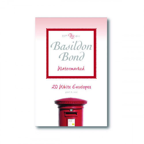 Basildon Bond White Envelope 95 X 143mm (Pack of 20) 100080067