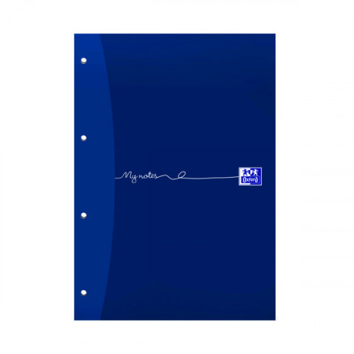 OXFORD A4 RFL PAD 200PG RUL/MARG PK5