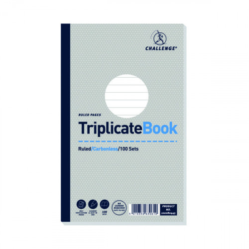 CHALLENGE TRIP BOOK 210X130MM PK5