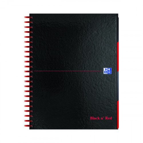 Black n' Red Hardback Wirebound Project Book 200 Pages A4+ (Pack of 3) 100080730