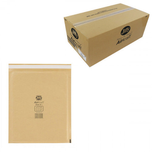 Jiffy AirKraft Bag Size 5 260x345mm Gold (Pack of 50) JL-GO-5