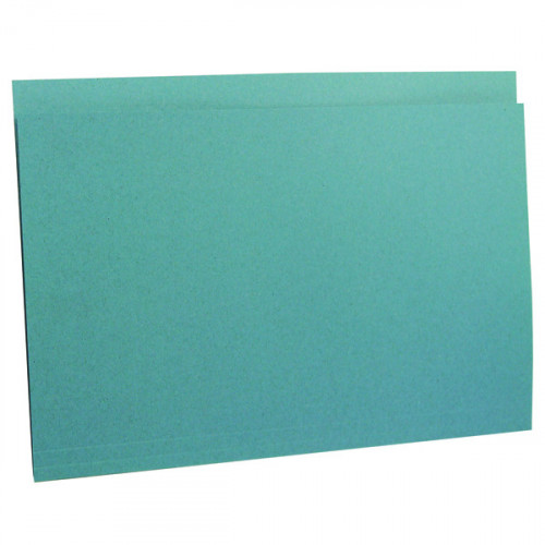 Guildhall Square Cut Folder Heavyweight Foolscap Blue (Pack of 100) FS290-BLUZ