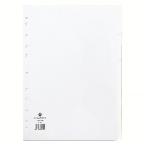 CONCORD DVDR 5-PART 150GSM WHT