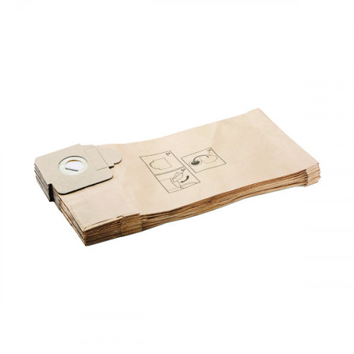 Karcher Professional Vacuum Paper Filter Bags (Pack of 10) 6.904-376.0