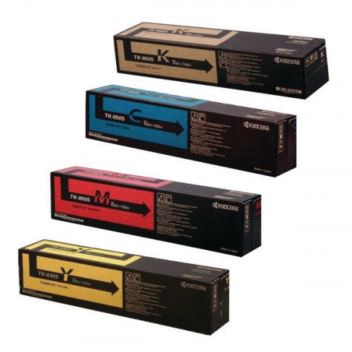 Kyocera Cyan TK-8505C Toner Cartridge (Capacity: 20000 pages) 1T02LCCNLO