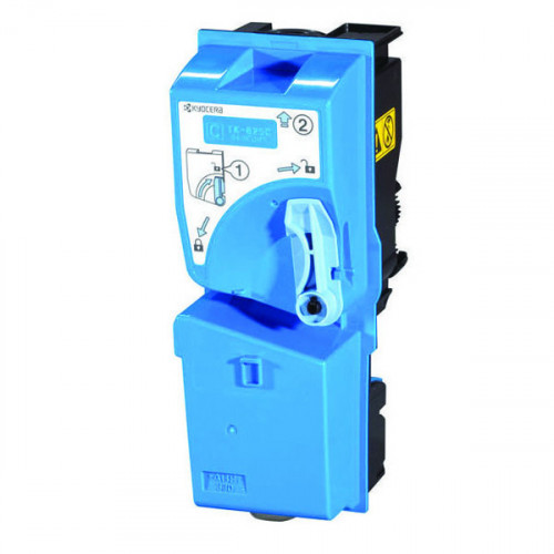 Kyocera TK-825C Cyan Toner Cartridge 1T02FZCEU0