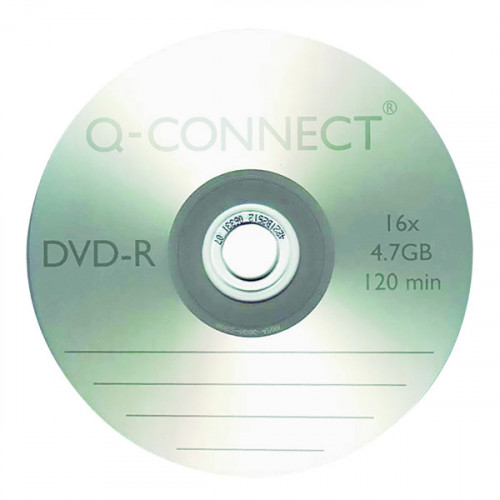 Q-CONNECT DVD-R 4.7GB CAKE BOX PK25