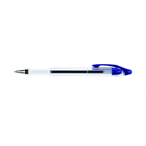 Q-CONNECT DELTA BALL PEN BLUE PK12