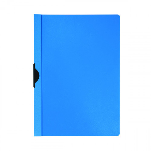 Q-Connect Quickclip File 3mm A4 Dark Blue (Pack of 25) KF00462