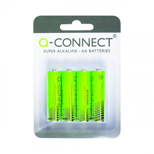 Q-CONNECT BATTERY AA PACK 4