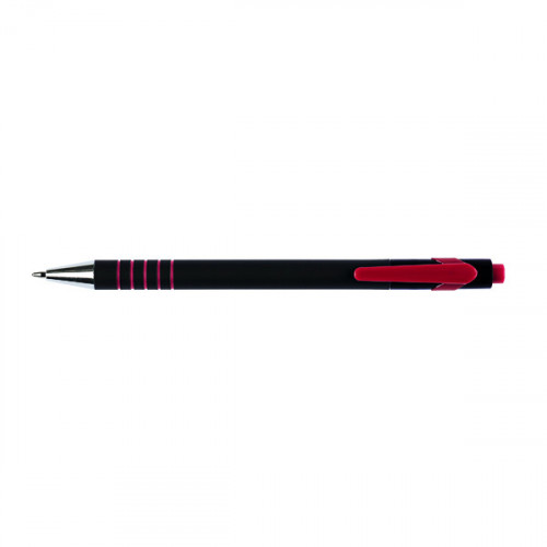 Q-CONNECT LAMDA BALL PEN RED PK12