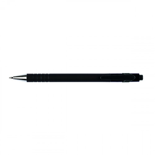 Q-CONNECT LAMDA BALL PEN BLACK PK12