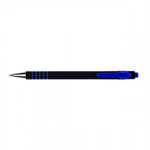 Q-CONNECT LAMDA BALL PEN BLUE PK12