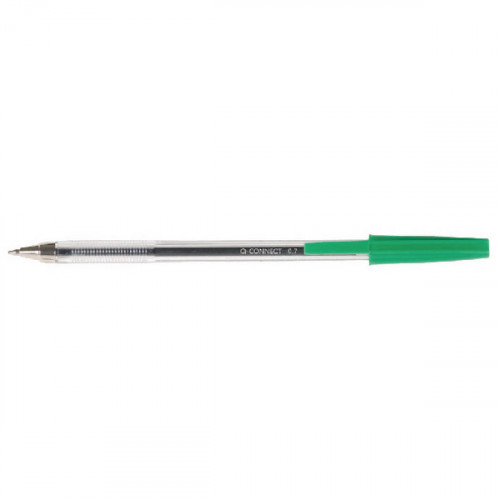 Q-CONNECT BALL PEN MEDIUM GREEN PK50