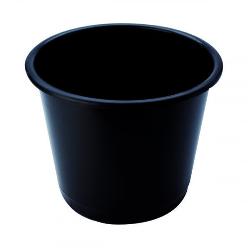 Q-CONNECT WASTE BIN 14 LITRE BLK