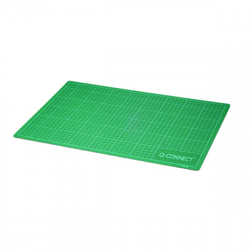 Q-CONNECT CUTTING MAT PVC A2 GREEN