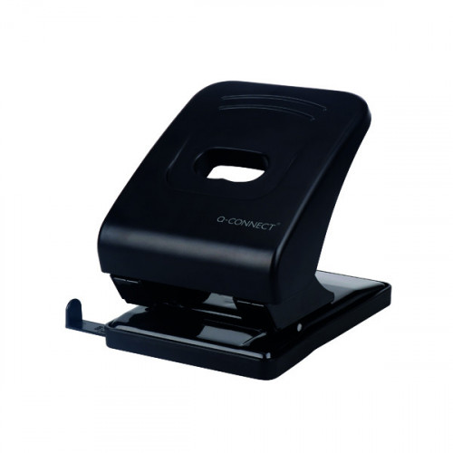 Q-CONNECT HEAVY DUTY HOLE PUNCH BLK
