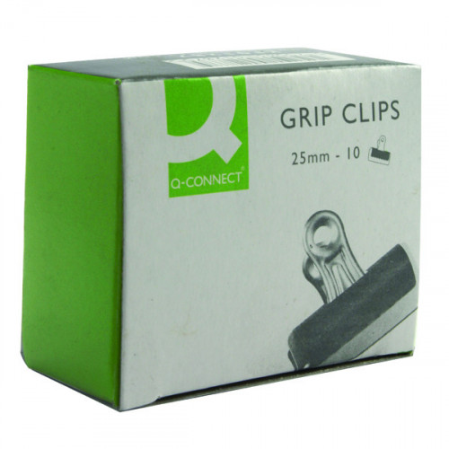Q-CONNECT GRIP CLIP 25MM PK10