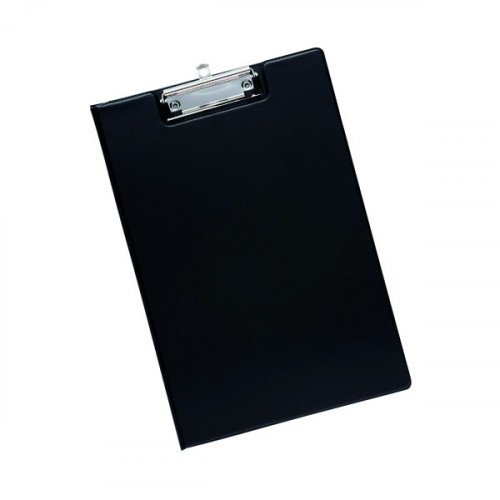 Q-CONNECT PVC FOLD CLIPBOARD A4 BLK