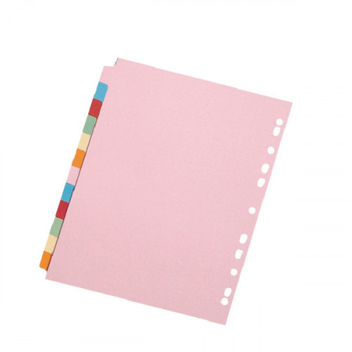 Q-CONNECT A4 12PRT SBJCT DIVIDR PK20