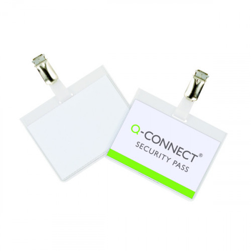 Q-CONNECT SECURITY BADGE PK25