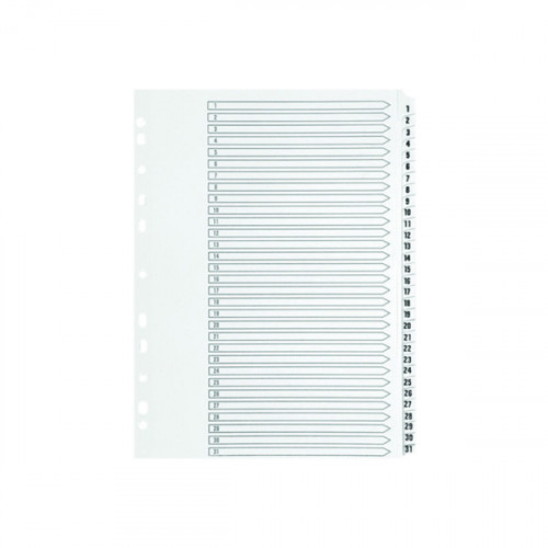 Q CONNECT 1-31 WHITE BOARD INDEXES