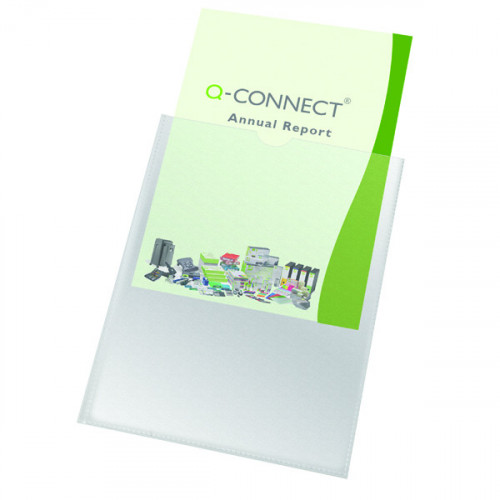 Q-CONNECT CARD HOLDER PP A4 PK100