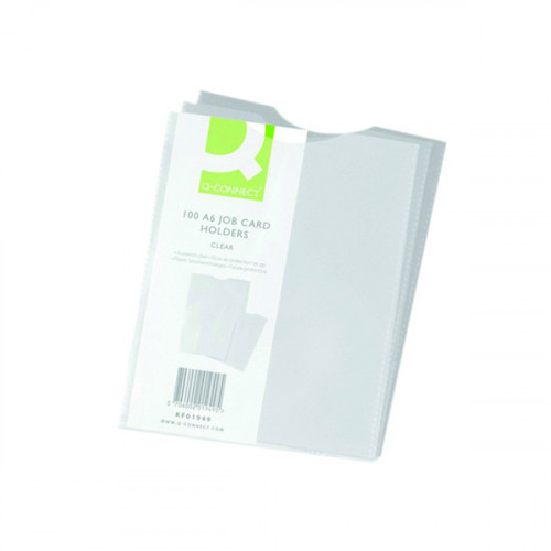 Q-CONNECT CARD HOLDER A6 PK100