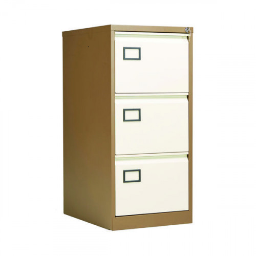JEMINI 3 DRW FILING CAB COFFEE/CREAM