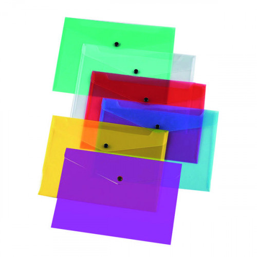 Q-CONNECT DOC FOLDERS A4 AST PK12