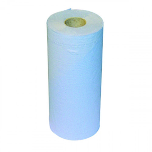 2WORK HYG ROLL 2-PLY 20IN BLUE PK12
