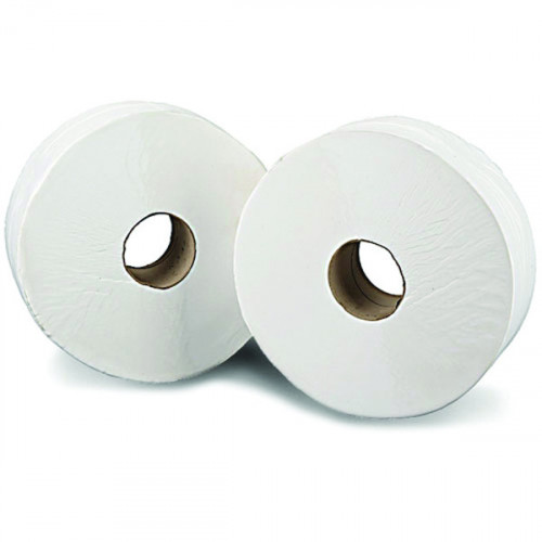 2WORK MINI JUM TOILET ROLL 2PLY PK12