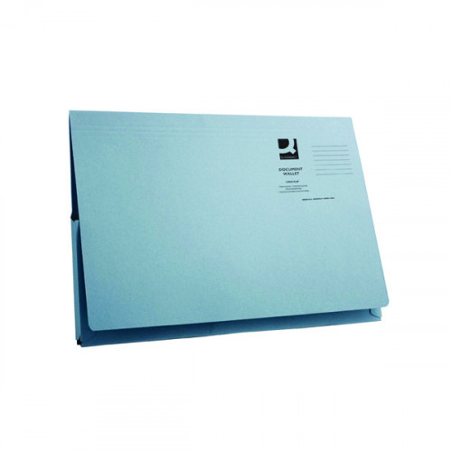 Q-CONNECT DOC WLTS 300GSM BLUE PK50