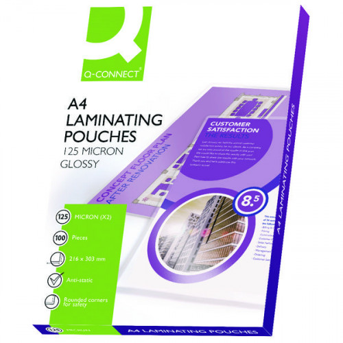 Q-CONNECT LAMINATING POUCHES A4