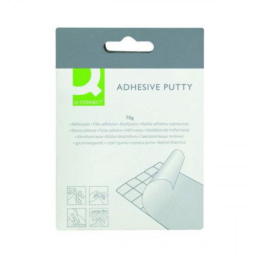 Q-CONNECT ADHESIVE PUTTY 70G