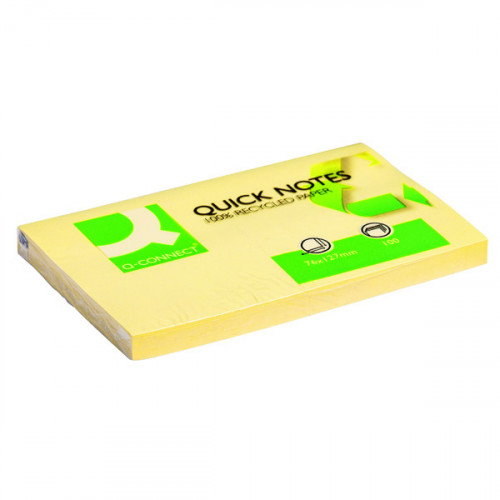 Q-CONNECT QUICK NOTES 76X127MM PK12