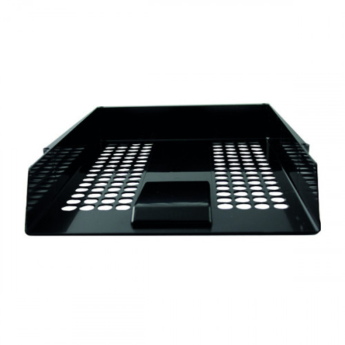 Q-CONNECT LETTER TRAY BLACK