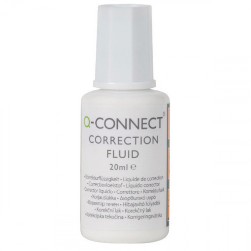 Q-CONNECT CORRECTION FLUID 20ML PK10