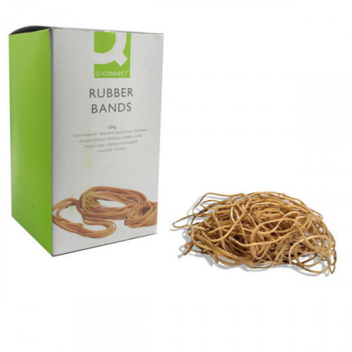 Q-CONNECT RUBBER BANDS 500G NO 19
