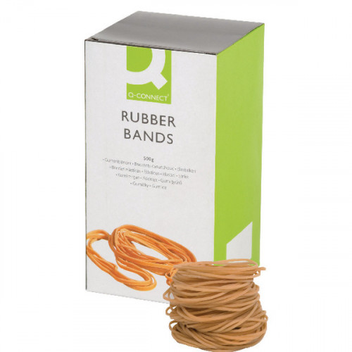 Q-CONNECT RUBBER BANDS 500G NO 24