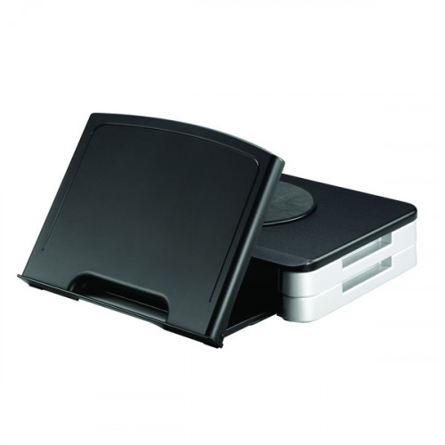 Q-CONNECT MON STAND/DOC HOLDER BLK