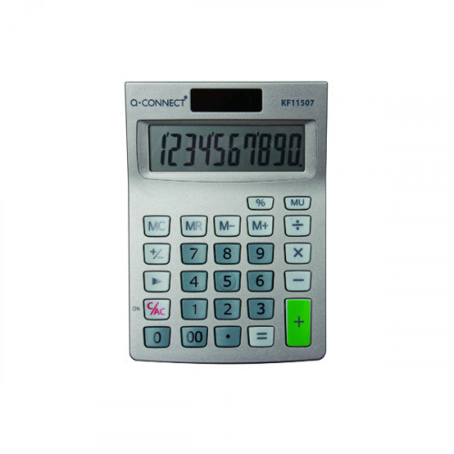 Q-Connect Semi-Desktop 10-Digit Calculator KF11507