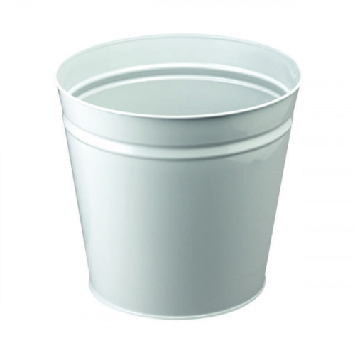 Q-CONNECT METAL WSTE BIN 15L RND GRY