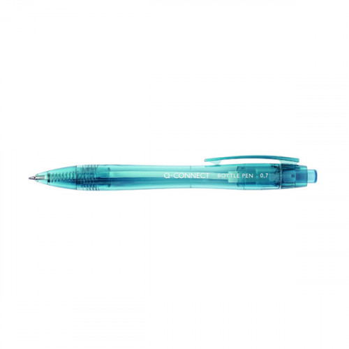 Q-Connect Ballpoint Pen 0.7mm Recycled Blue (Pack of 10) KF15001