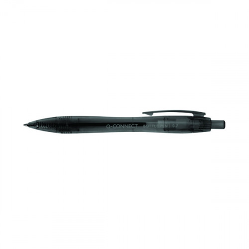 Q-CONNECT BALLPOINT 0.7MM BLACK PK10