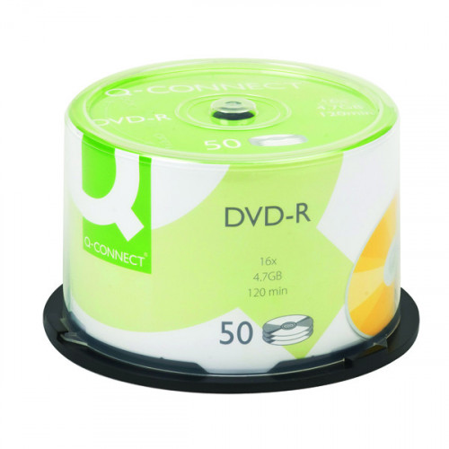 Q-CONNECT DVD-R 4.7GB CAKE BOX PK50