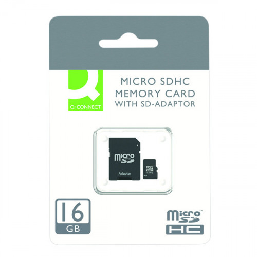 Q-CONNECT MICROSD CARD 16GB CLASS 10