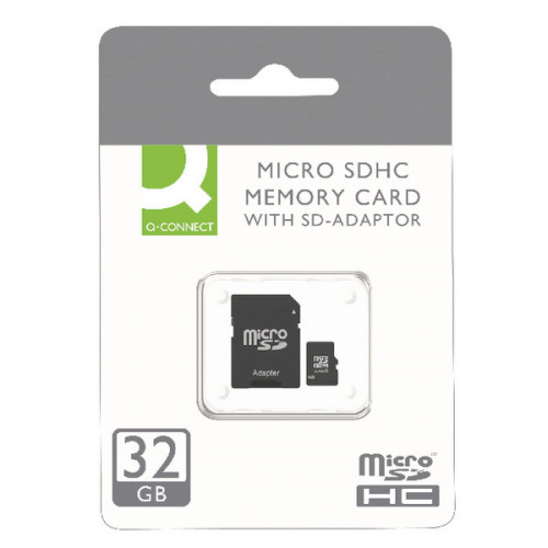 Q-CONNECT MICROSD CARD 32GB CLASS 10